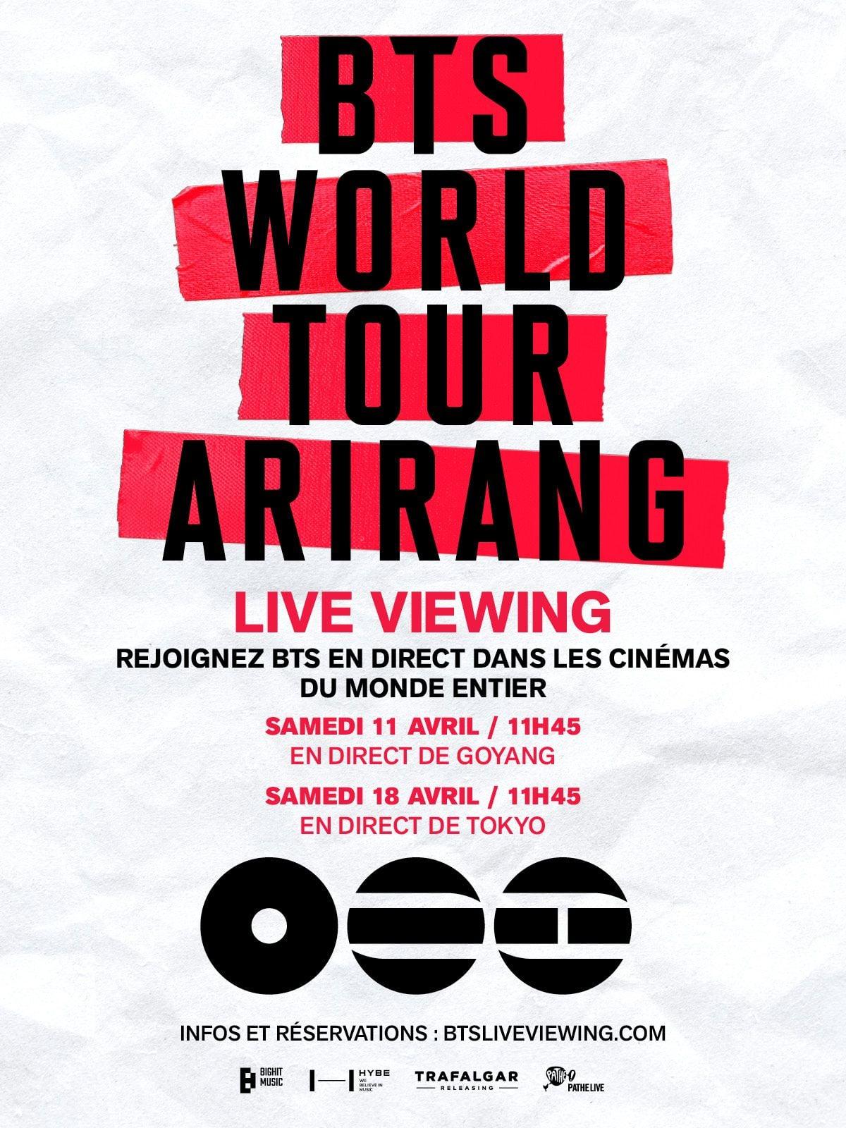 BTS World Tour 'Arirang' in JAPAN : Live viewing