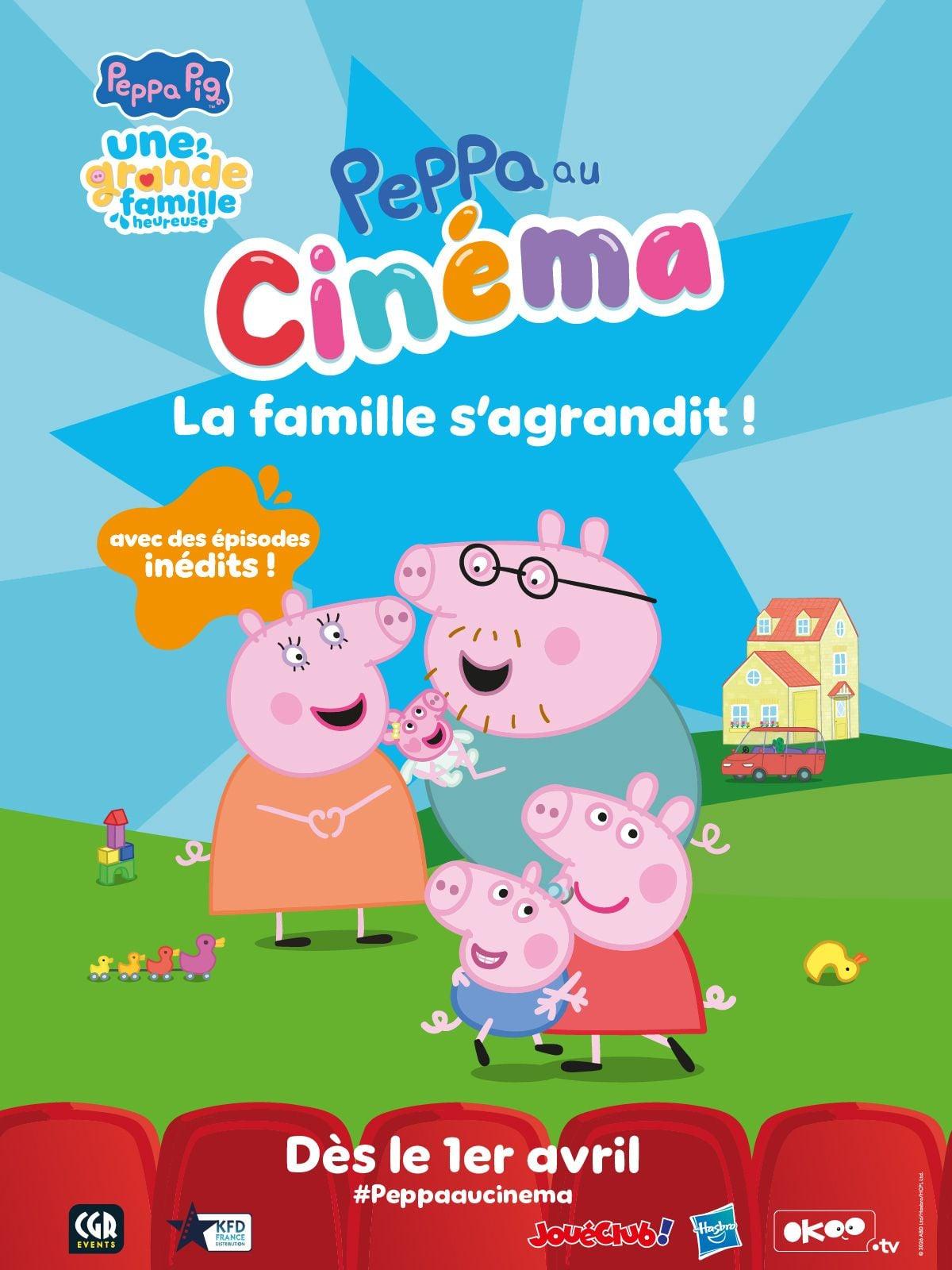 Peppa au cinéma : La famille s’agrandit !