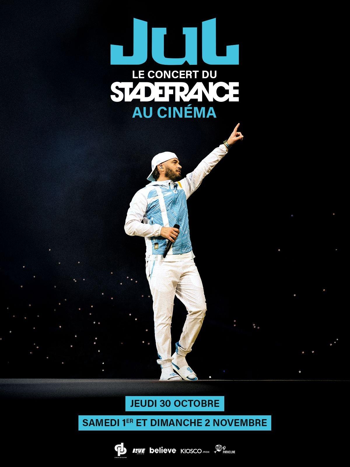 Jul, le concert du stade de France au cinéma