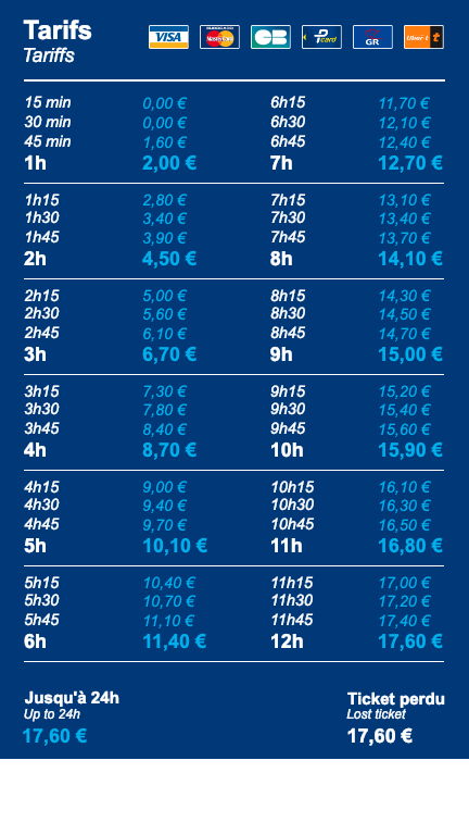 Parking Carcassonne : trouvez une place au meilleur tarif